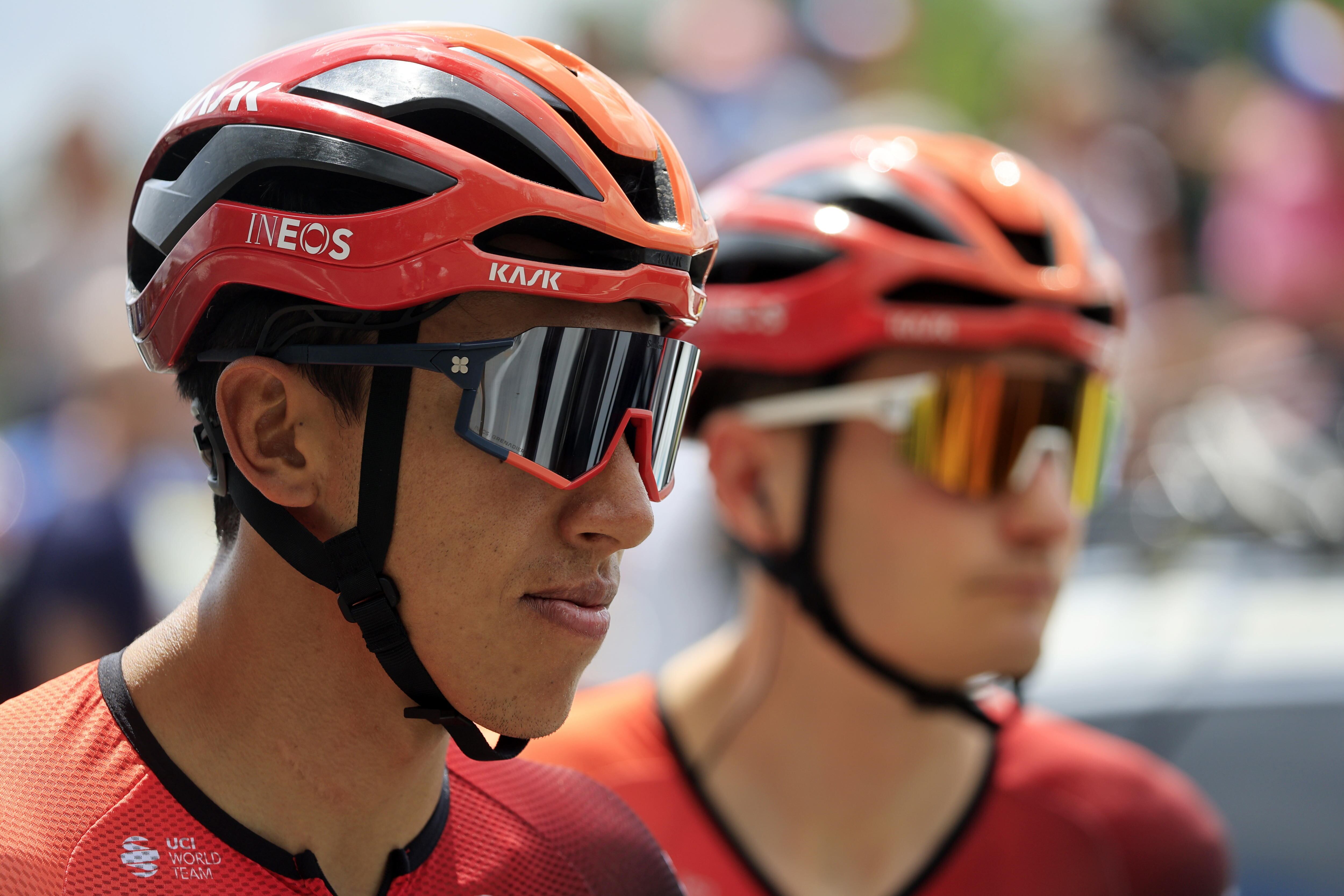 Egan Bernal, cicilista colombiano del Ineos. (Ciclismo, Francia) EFE/EPA/GUILLAUME HORCAJUELO