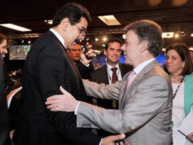 Santos y Maduro se reunirán el lunes para revisar relaciones diplomáticas