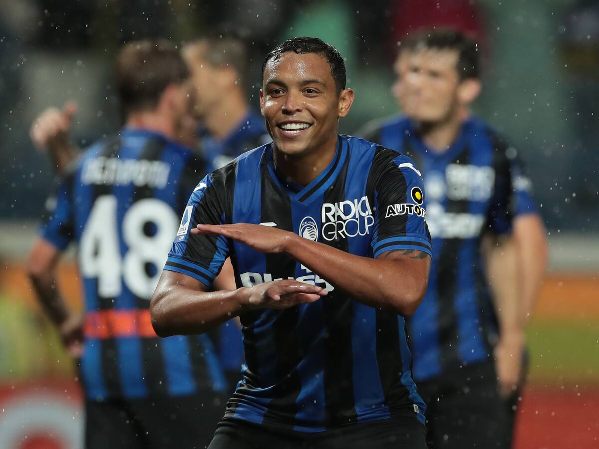 Luis Fernando Muriel marcó un gol con Atalanta en el último partido de la temporada