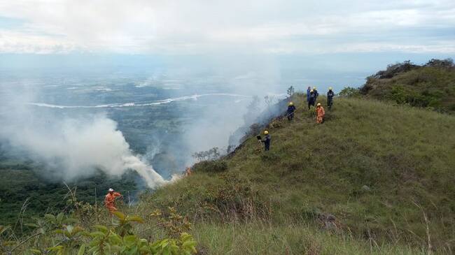 Incendios forestales Tolima