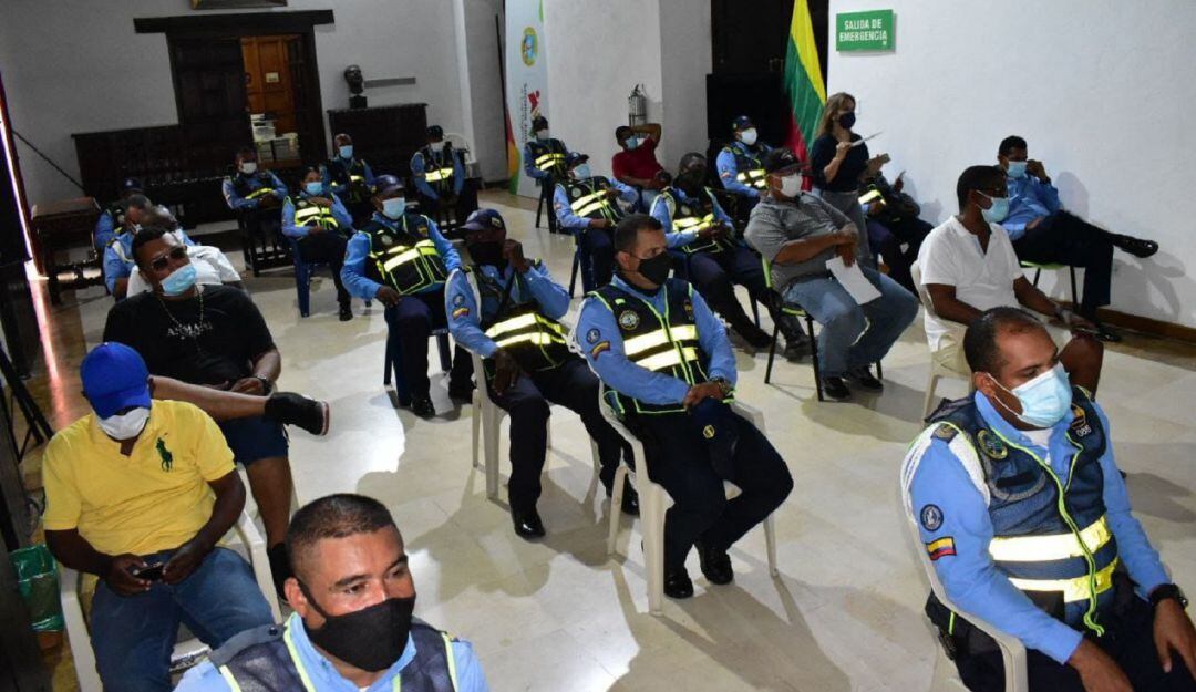 La Alcaldía explicó que estos puestos fueron sorteados entre 45 agentes provisionales que no pasaron el concurso