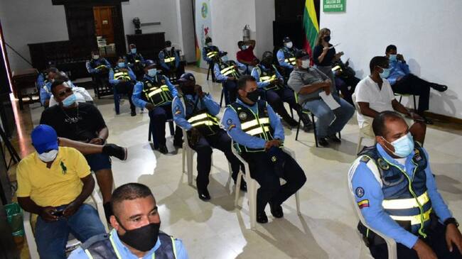 La Alcaldía explicó que estos puestos fueron sorteados entre 45 agentes provisionales que no pasaron el concurso