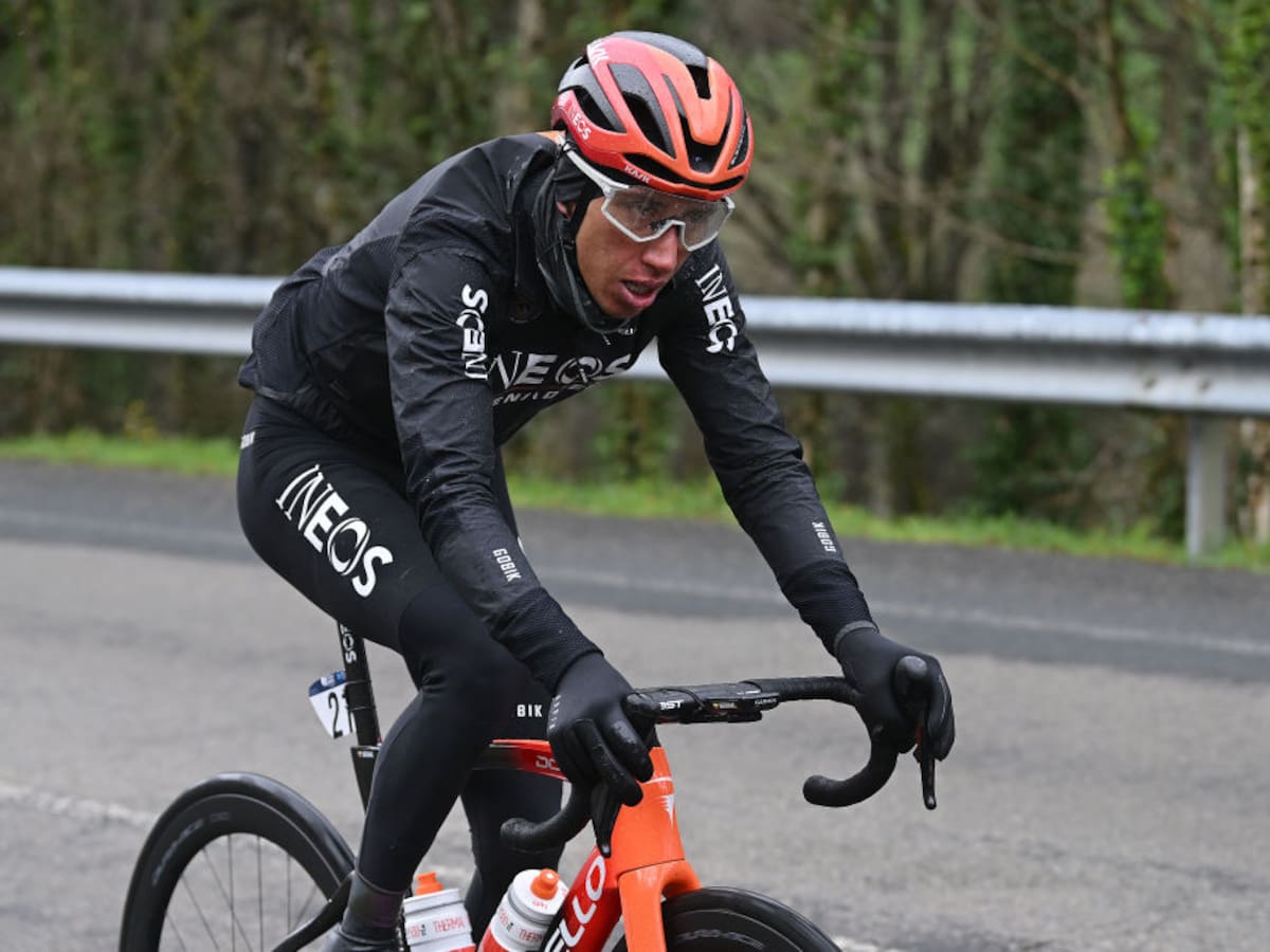 Egan Bernal no pudo con Jonas Vingegaard en la segunda etapa del O Gran Camiño