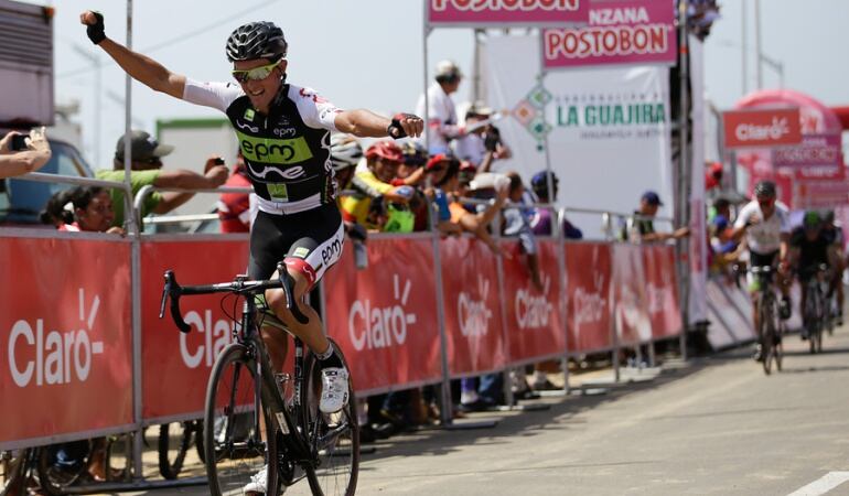 Óscar Sevilla, ciclista del colombo-español. 