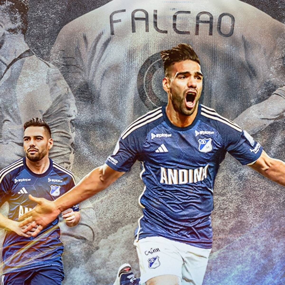 Falcao y sus primeras palabras como jugador de Millonarios: emotivo mensaje a todo el FPC