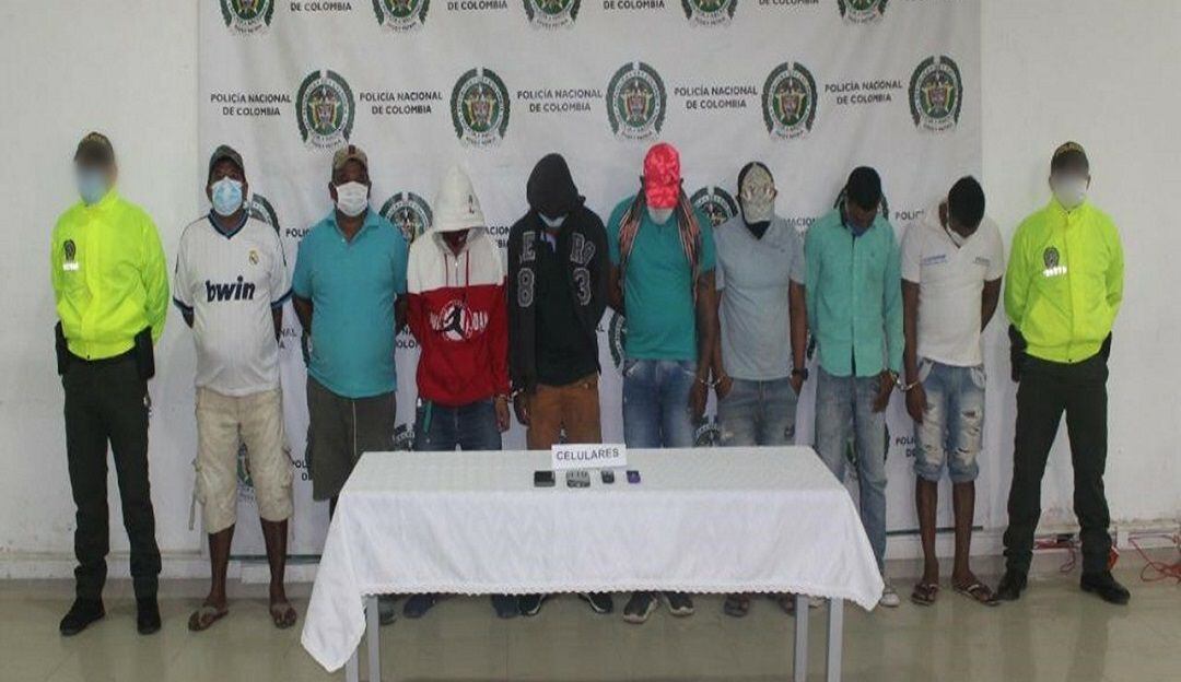 Captura de presuntos integrantes del Clan del Golfo en Córdoba.