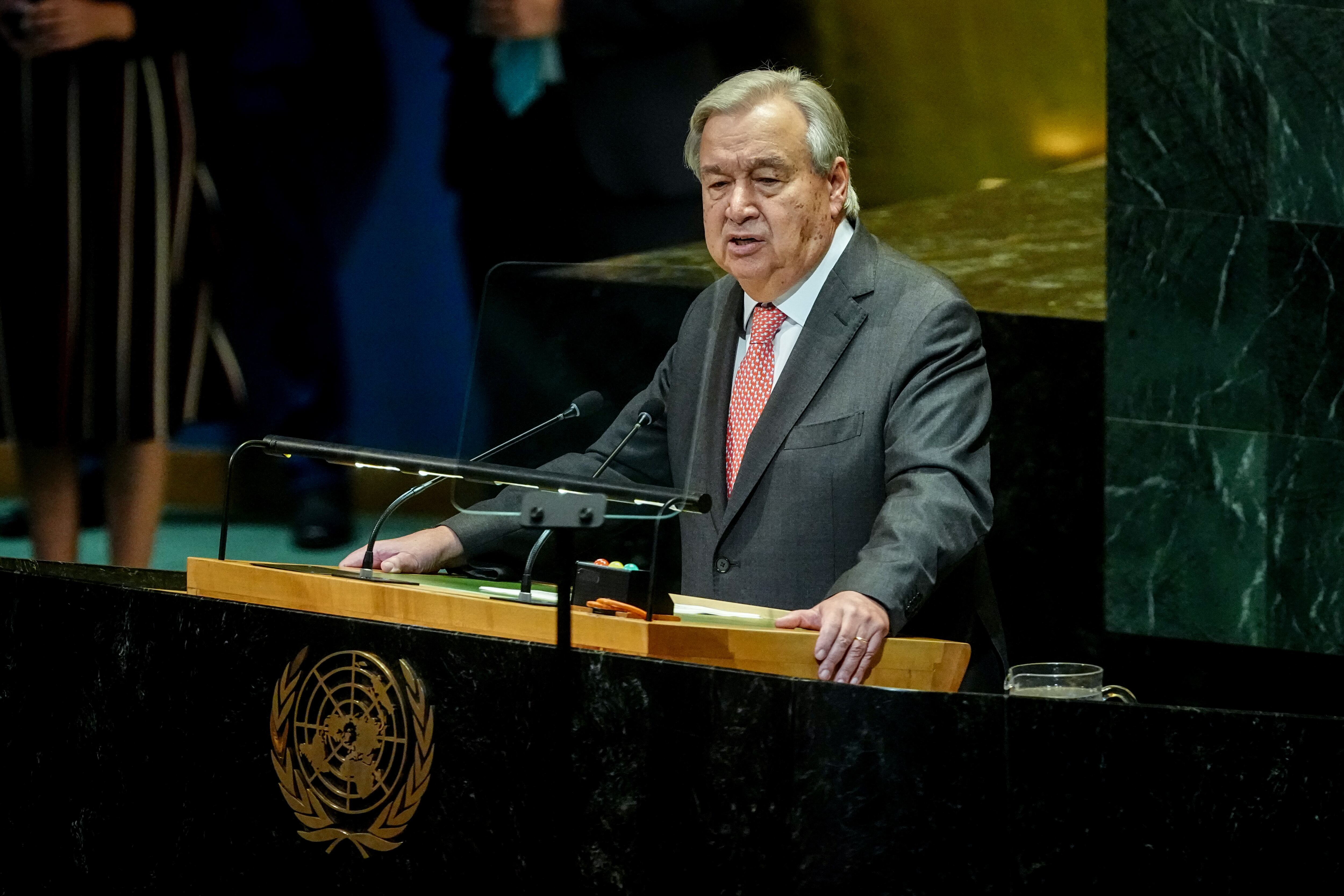 António Guterres, secretario general de la ONU, Kay Nietfeld/picture alliance via Getty Images