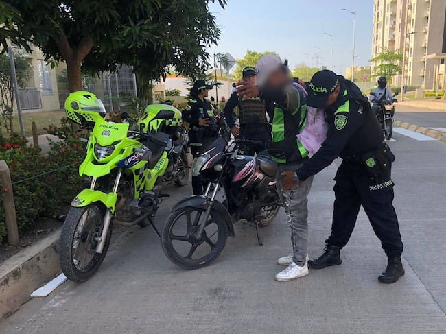 Operativos policiales en Cartagena. // Policía de Cartagena