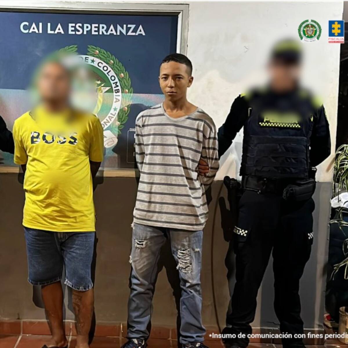 A la cárcel tres presuntos sicarios señalados de cometer homicidios en Cartagena y Turbaco