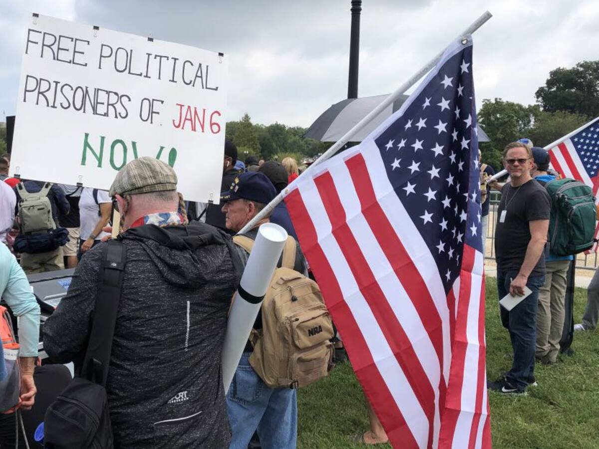 Seguidores de Donald Trump protestaron frente al Capitolio en EE.UU.