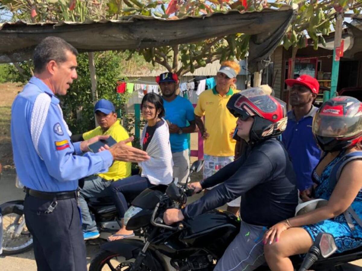 DATT realizó jornadas de seguridad víal para mototaxistas