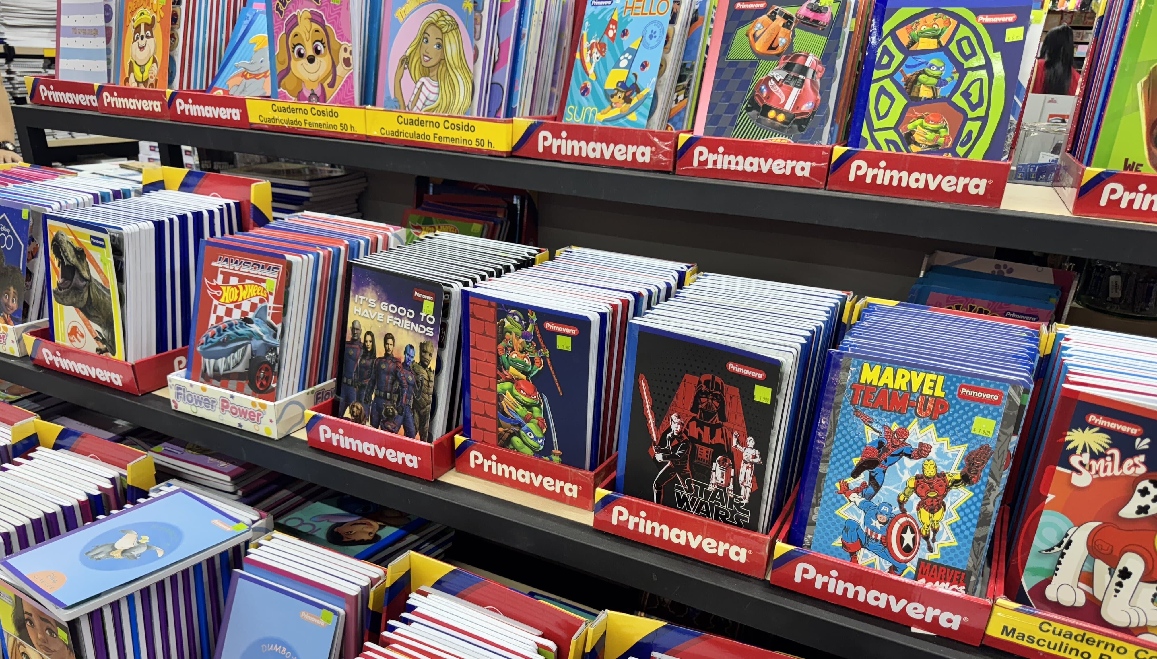 Útiles escolares. Foto: Fenalco