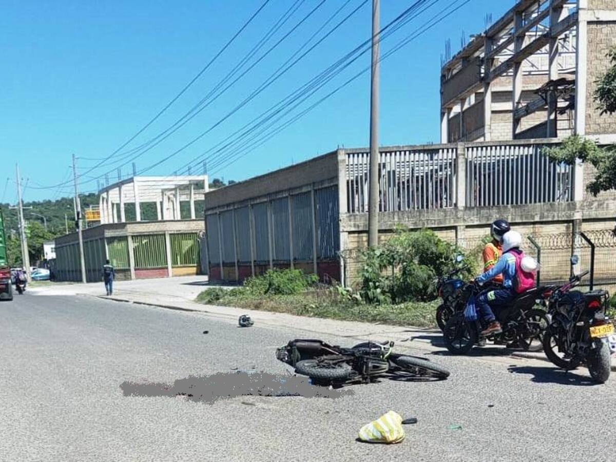 Otra presunta imprudencia de un motociclista le cobró la vida en Cartagena