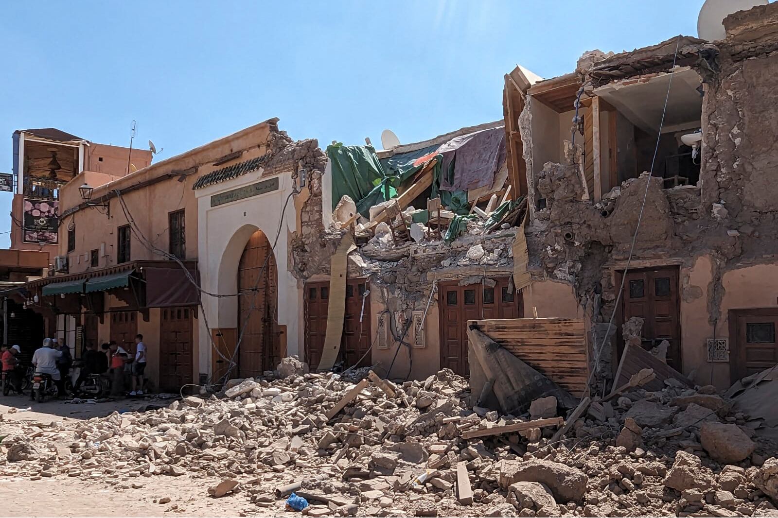 Terremoto de magnitud 7 este sábado en Marrakech (Marruecos). EFE/ Javier Picazo