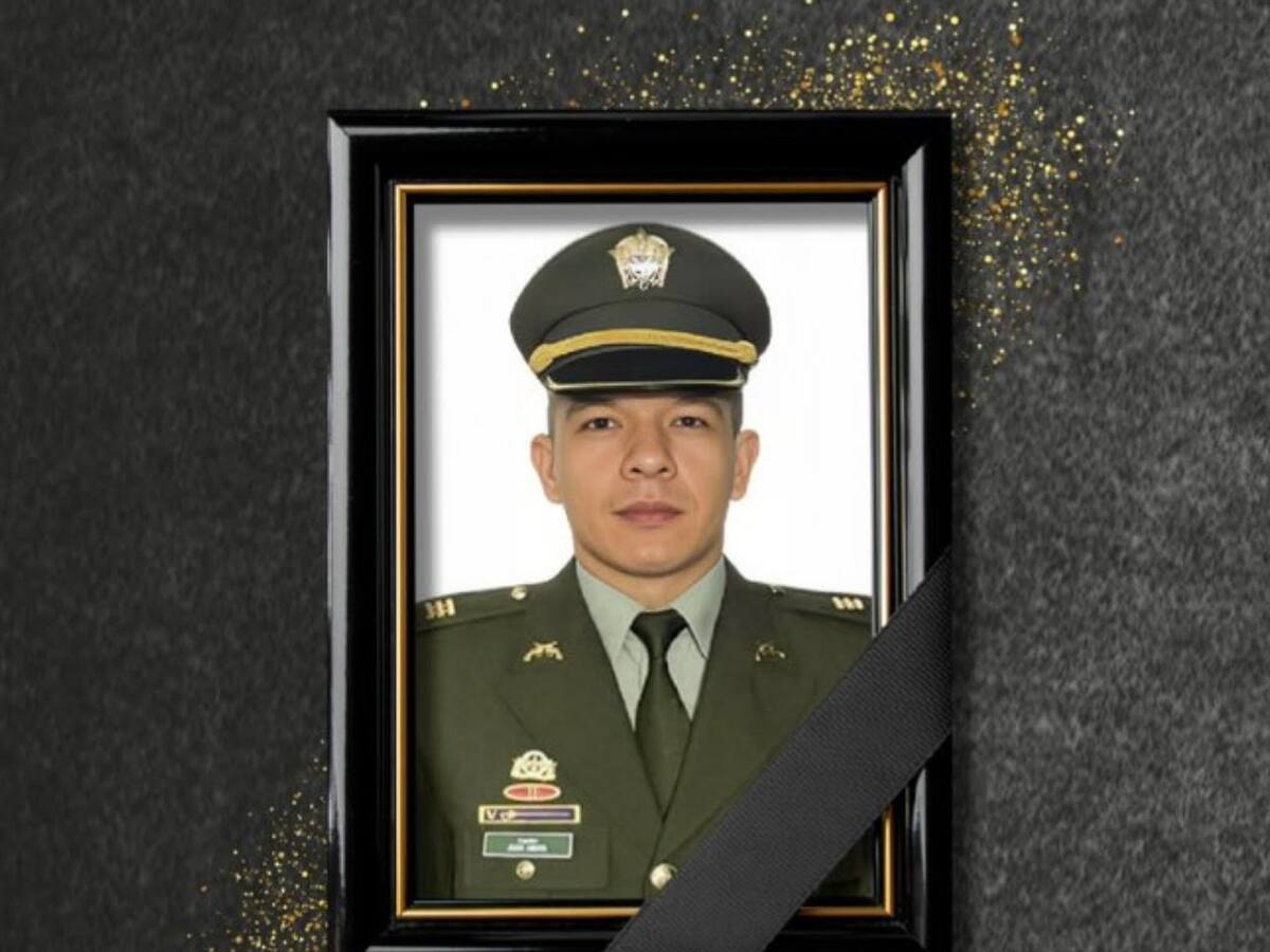 Asesinaron a un capitán de la Policía en zona rural de Sonsón, Antioquia