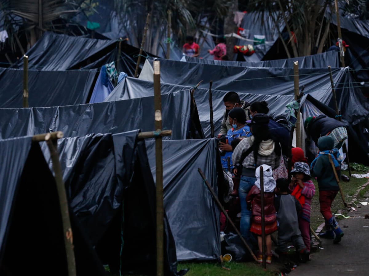 “No vandalizamos, es calumnia”: indígenas embera en Parque Nacional hablan sobre los disturbios