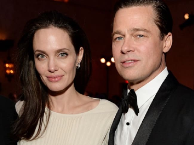 Imagen de archivo - Angelina Jolie y su ex esposo Brad Pitt