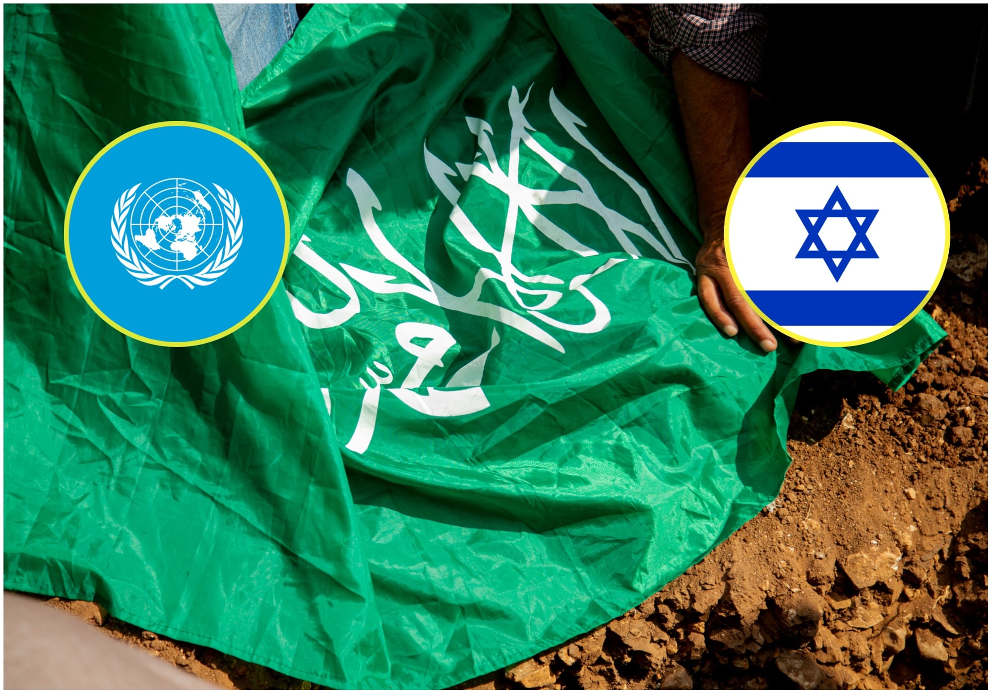 Hamás respondió a discurso de Trump en la ONU y acusó a Israel de bloquear el alto el fuego. Foto: Getty Images.