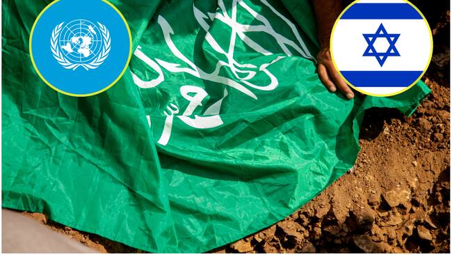 Hamás respondió a discurso de Trump en la ONU y acusó a Israel de bloquear el alto el fuego. Foto: Getty Images.