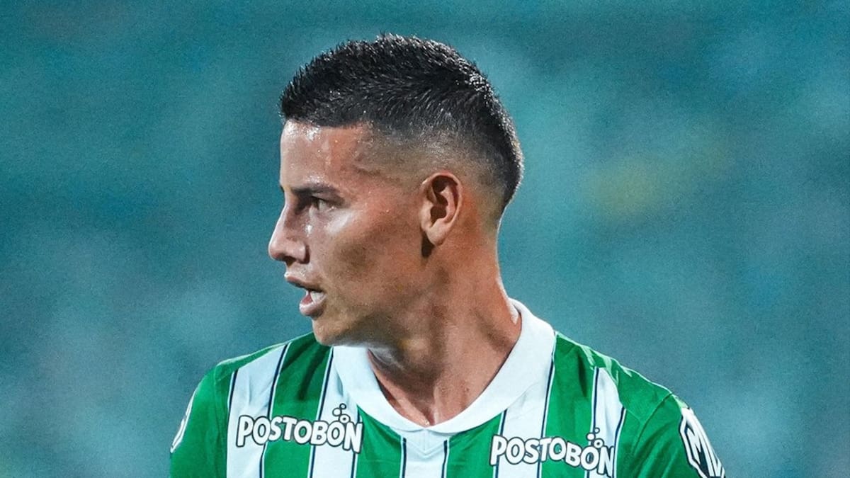 James Rodríguez y la arenga como capitán en Nacional: se conoció video previo a tiunfo ante Junior
