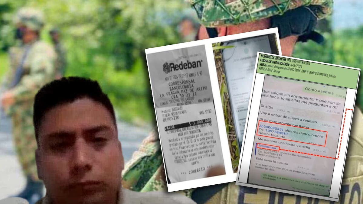 LOS CHATS DE UN MILITAR CON UN CABECILLA DE DISIDENCIAS FARC: VENDÍA ARMAS Y DELATABA DESMOVILIZADOS