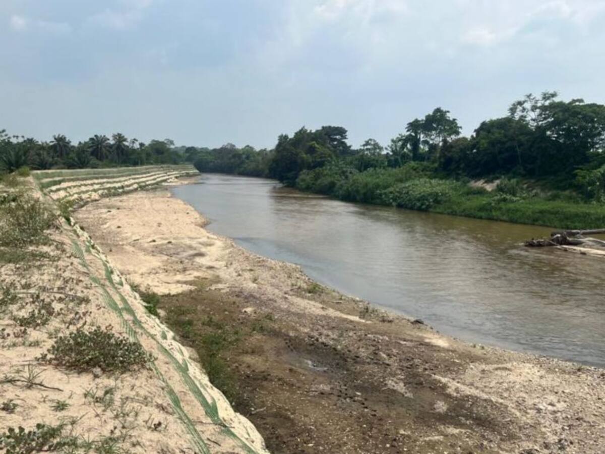 Obras de geocontenedores benefician a las comunidades de Aracataca
