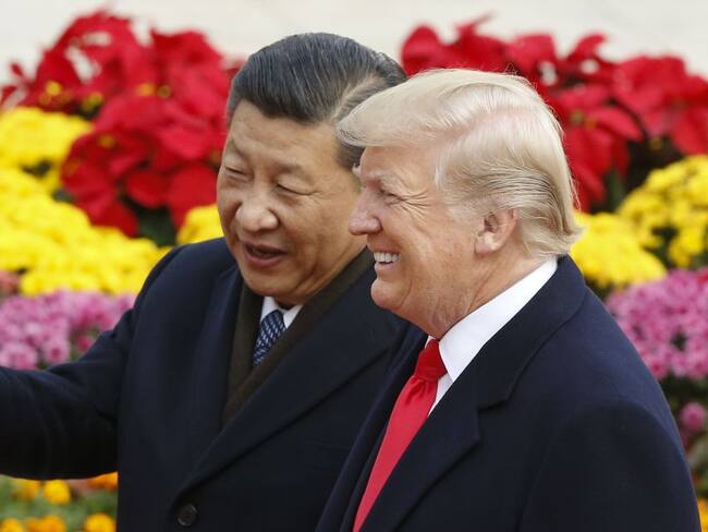 Xi Jingping y Donald Trump 