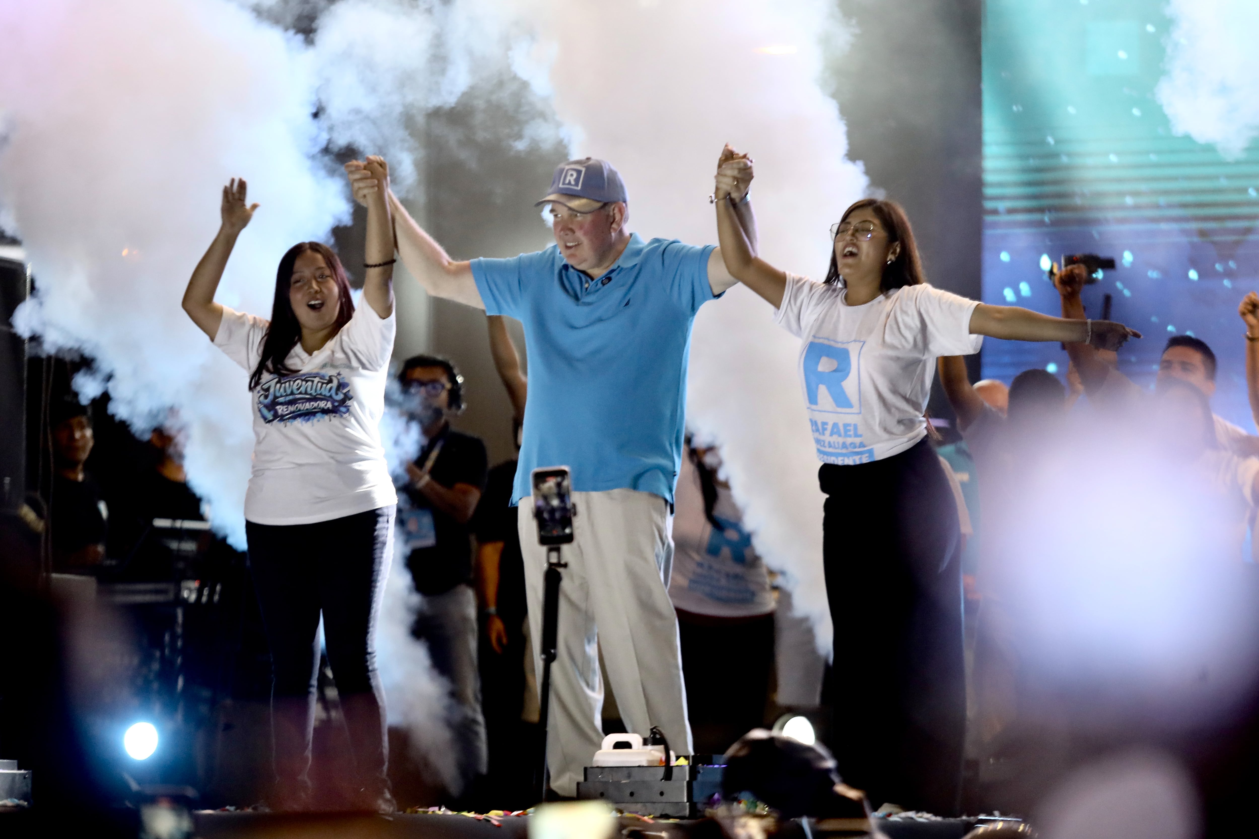 El candidato presidencial peruano Rafael Lopez Aliaga.
(foto: Klebher Vasquez/Anadolu via Getty Images)