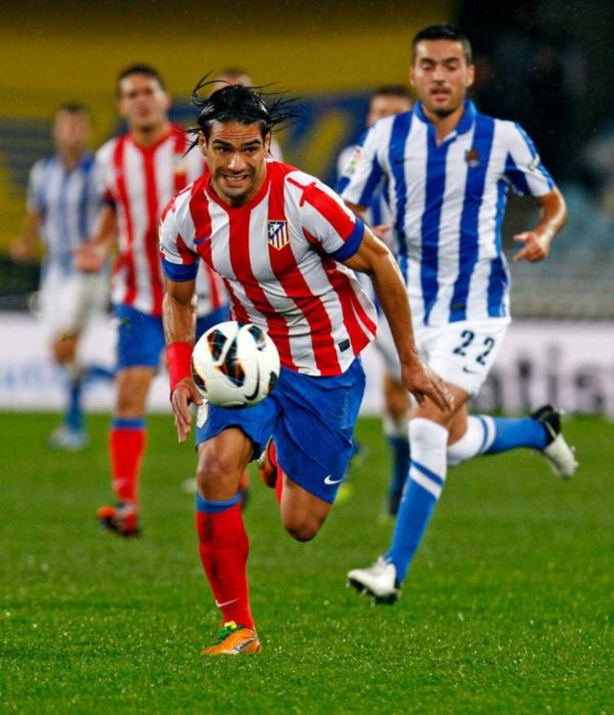 Falcao García, figura de principio a fin ante Real Sociedad