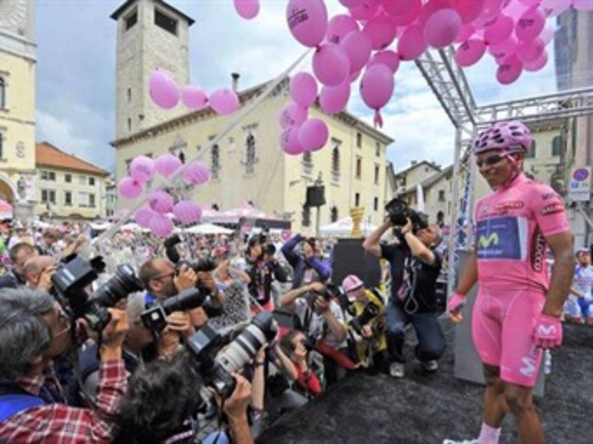 Padres del ciclista boyacense Nairo Quintana llegaron a Europa