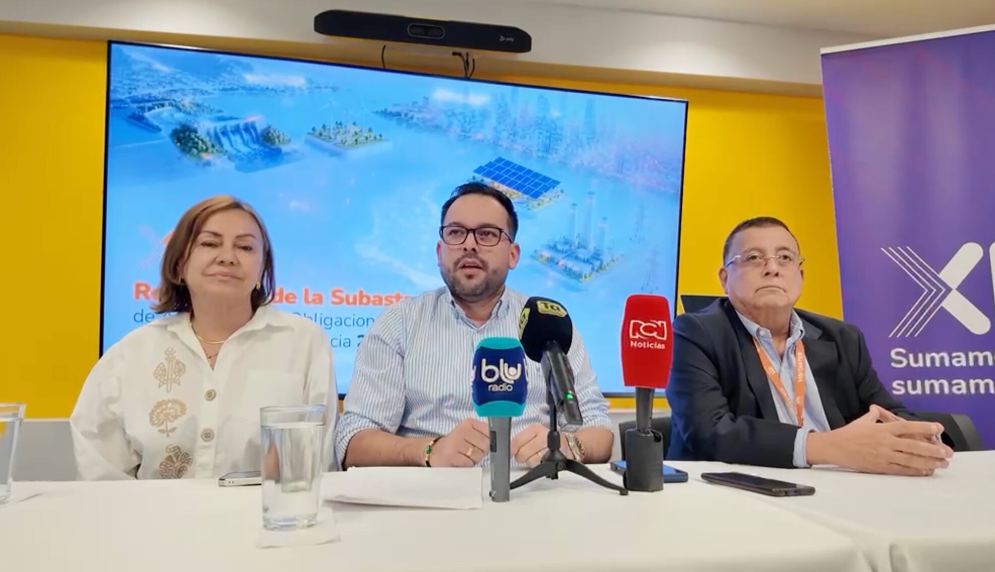Edwin Palma, Ministro de Minas y Energía, anuncia éxito de subasta energética: $16 billones en inversión y 15 nuevos proyectos. Foto: Cortesía.