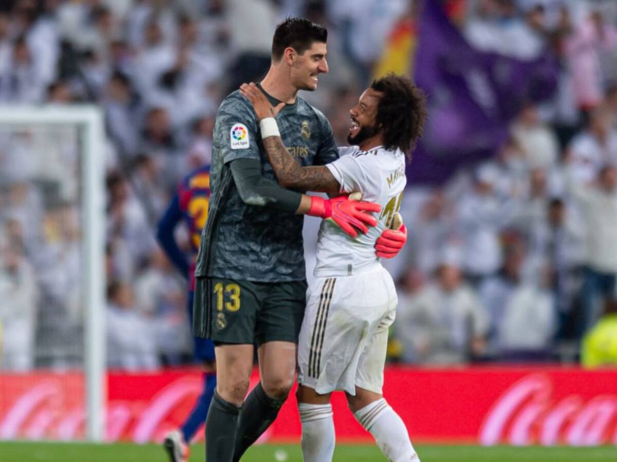Courtois y Marcelo se perderían el partido de vuelta ante Manchester City