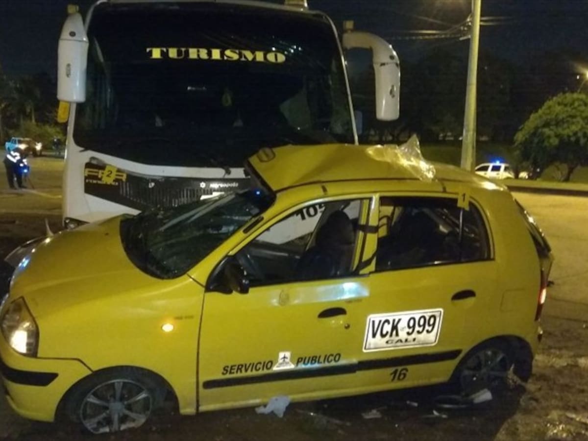 Accidente de tránsito en Cali deja un muerto y tres personas heridas