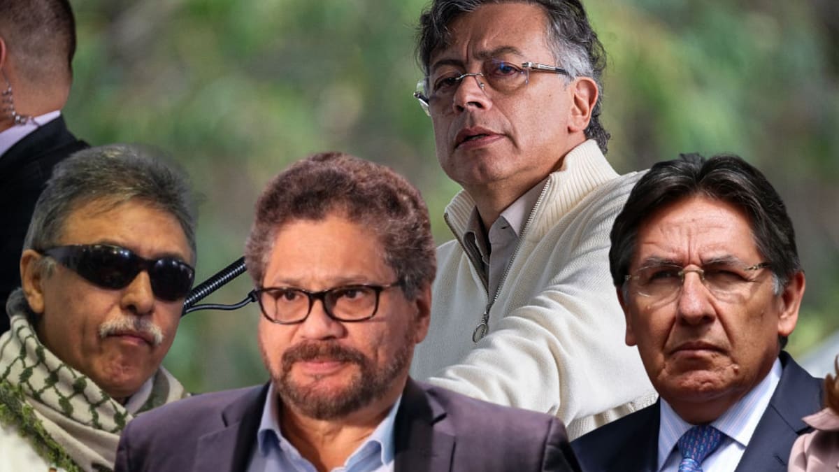 Petro revive teoría del entrampamiento a Márquez y Santrich por agentes de DEA y exfiscal Martínez