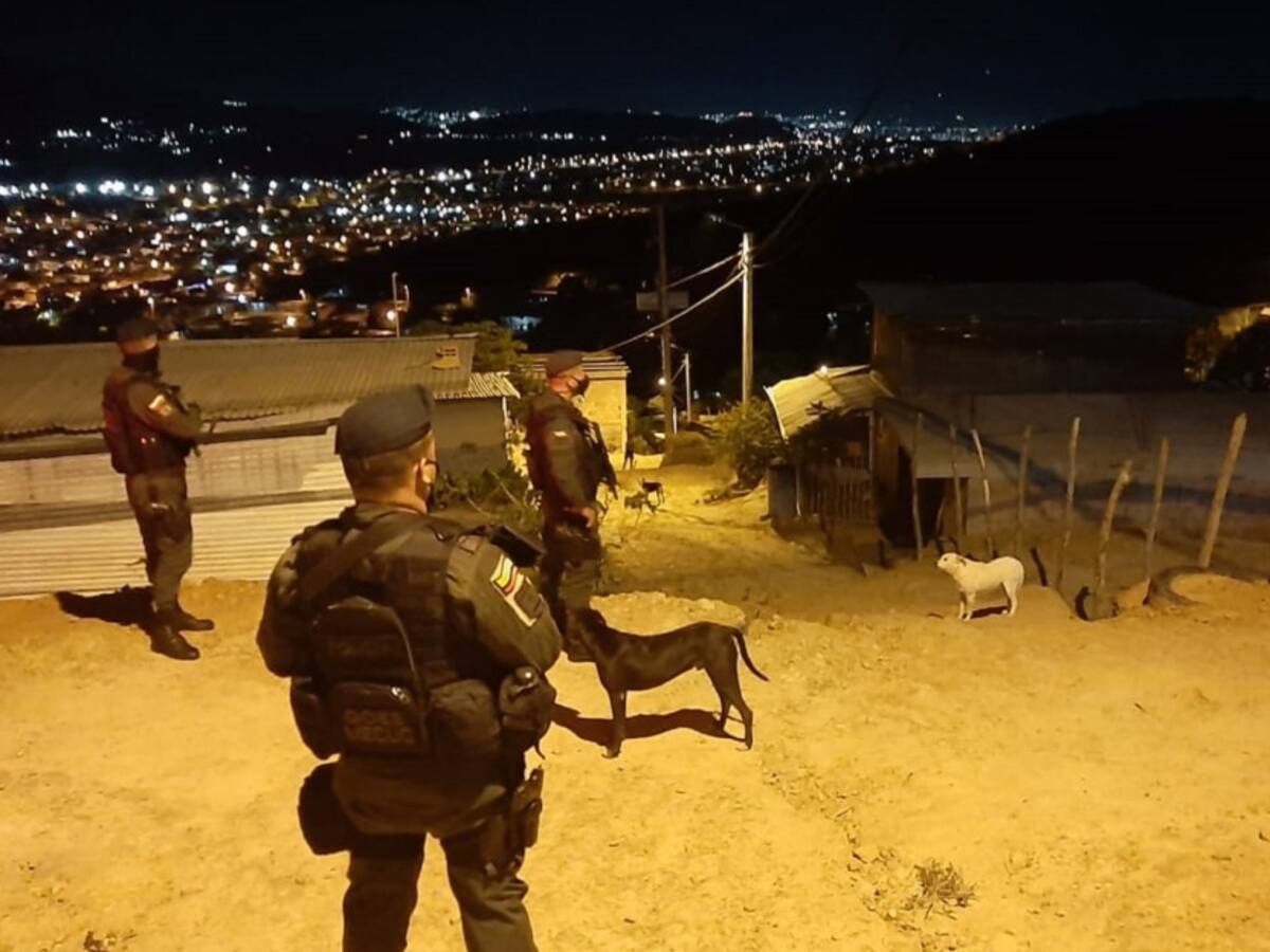 250 uniformados de la Policía Nacional vigilaran toque de queda diurno