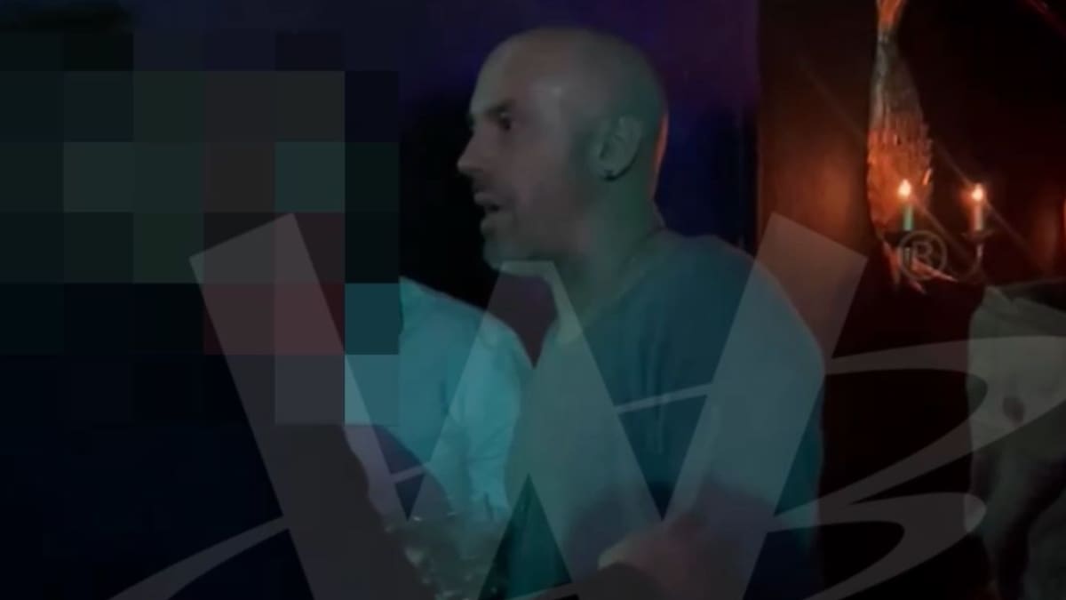 Salomón Korn sigue violando la detención domiciliaria