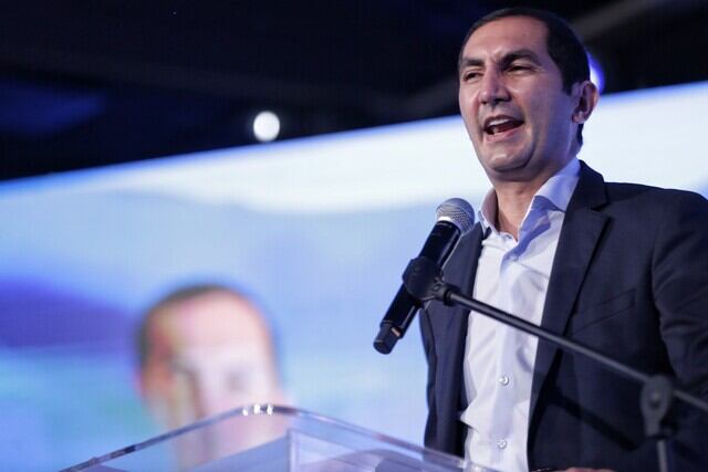 Precandidato presidencial por el Partido Conservador David Barguil.