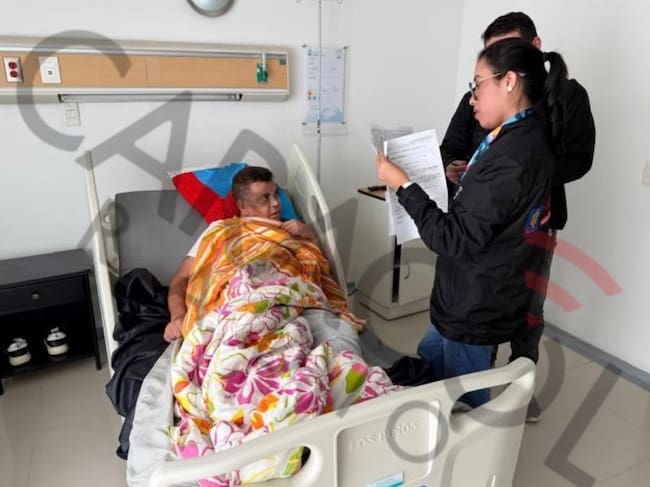 Allanamiento del 26 de agosto en la habitación de Gustavo Bolaños 2 Foto: Suministrada a Caracol Radio