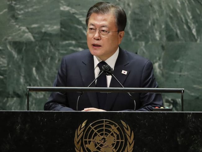 El presidente surcoreano, Moon Jae-In, pidió ante la Asamblea General de la ONU que se impulse la cooperación mundial de ahora en adelante.