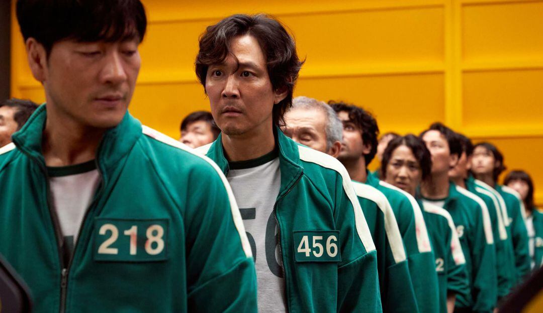 Imagen de la grabación de 'El Juego del Calamar'