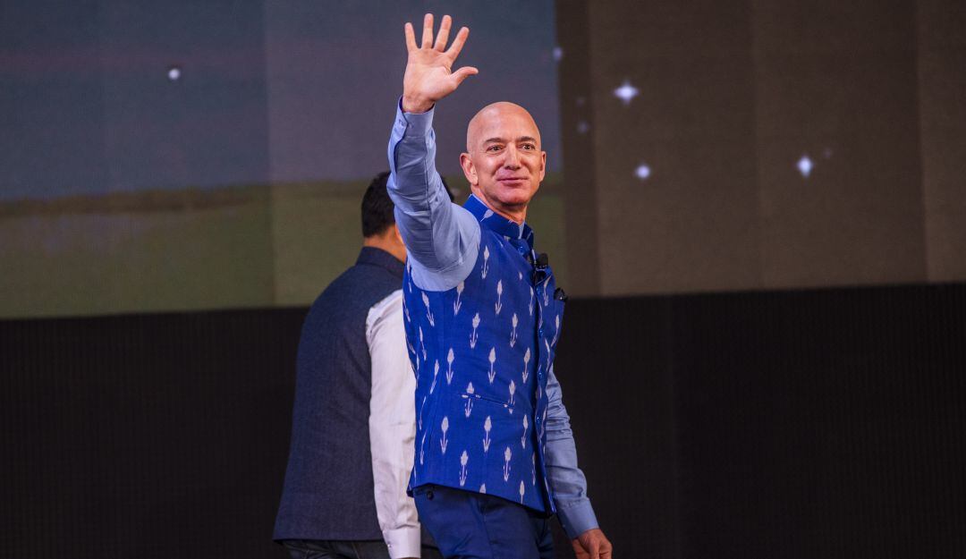 El fundador y propietario de Amazon, Jeff Bezos