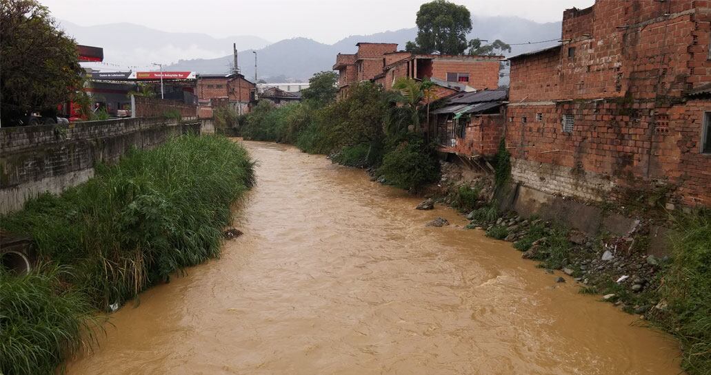 Quebrada Doña María- foto Área Metropolitana