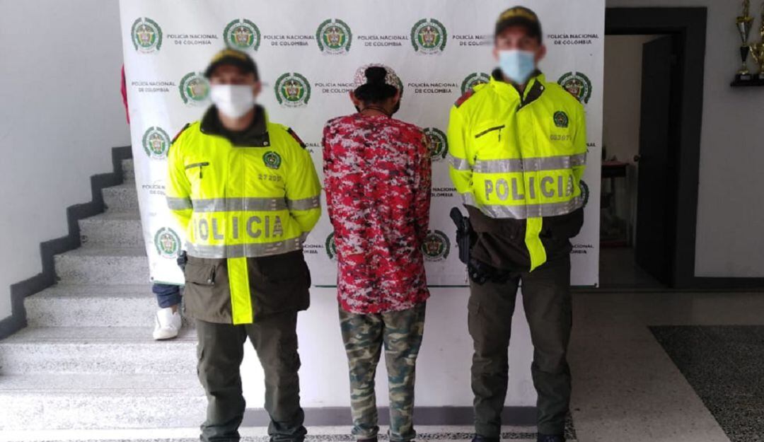 Capturado en flagrancias por violenicia intrafamiliar