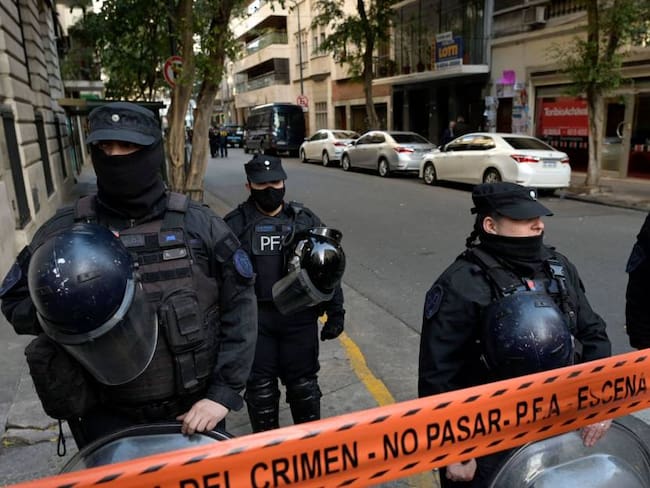 Lugar donde ocurrió el intento de atentado contra la vicepresidenta Cristina Fernández de Kirchner.       Foto: Getty 