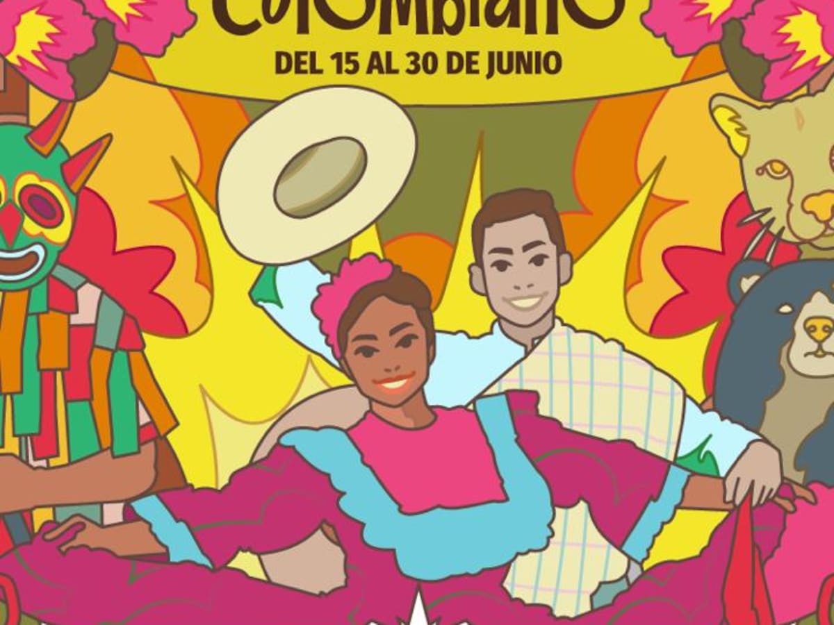 Esta es la imagen del 50° Festival Folclórico Colombiano de Ibagué