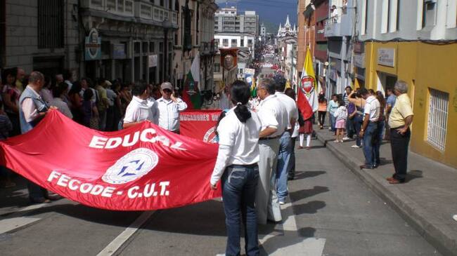 El 10 de mayo los profesores marcharán en Manizales