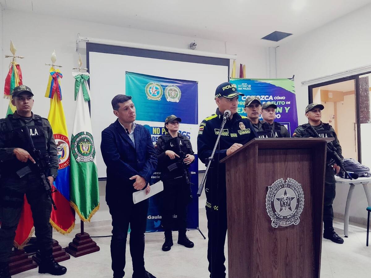 El Gaula de la Policía rescata a un ciudadano secuestrado y torturado en Ibagué