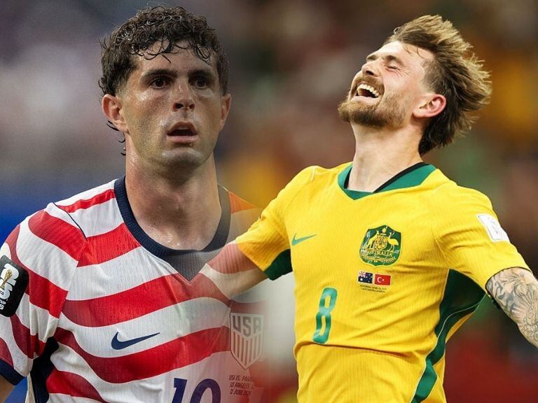 Estados Unidos y Australia juegan por la fecha 2 del Grupo D del Mundial
