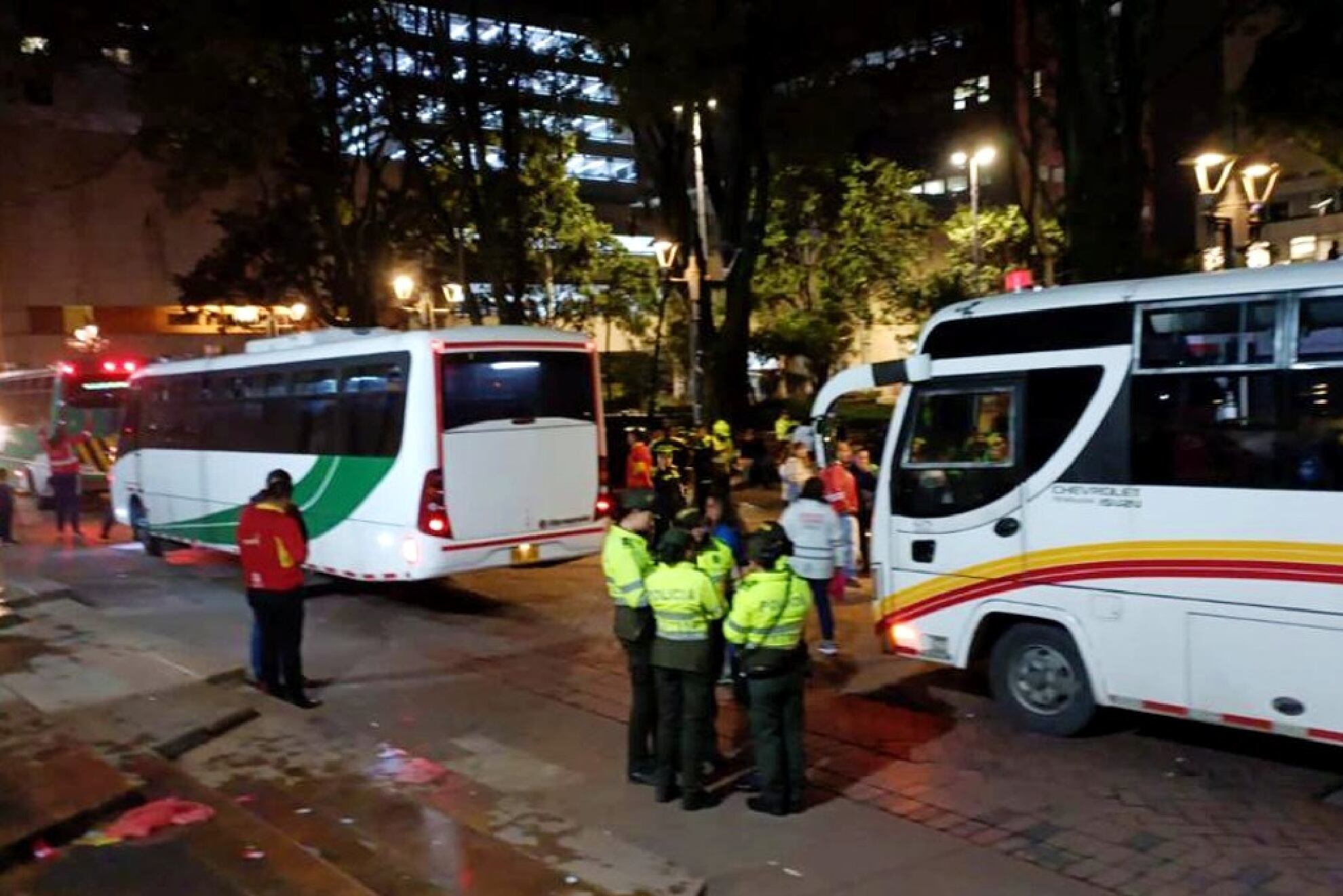 Inmediaciones Torre Avianca