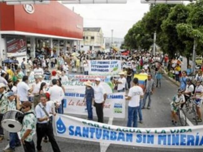 Mineros de Santander marcharán el próximo miércoles pero descartan entrar a paro